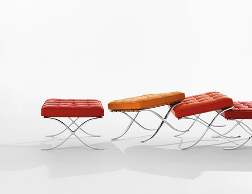 Ludwig Mies van der Rohe Barcelona Stool