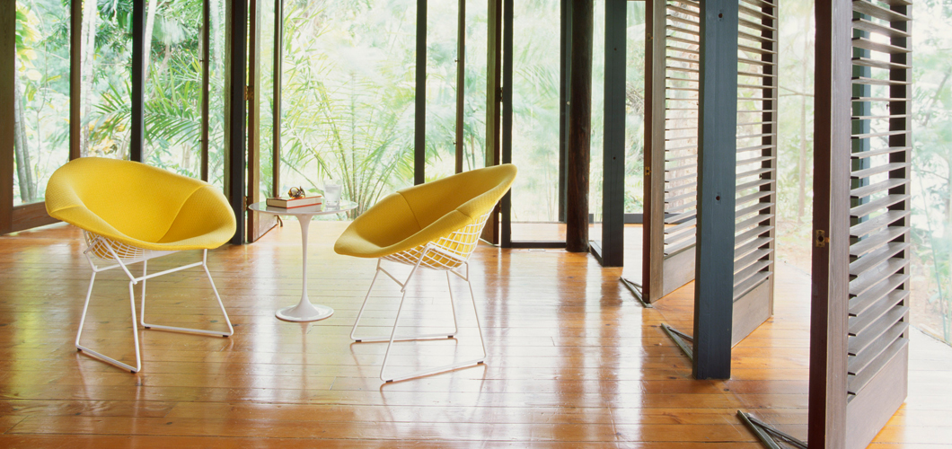 Knoll Bertoia Diamond Chair by Harry Bertoia