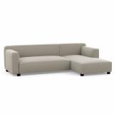 Barber Osgerby Asymmetric Sofa with Chaise